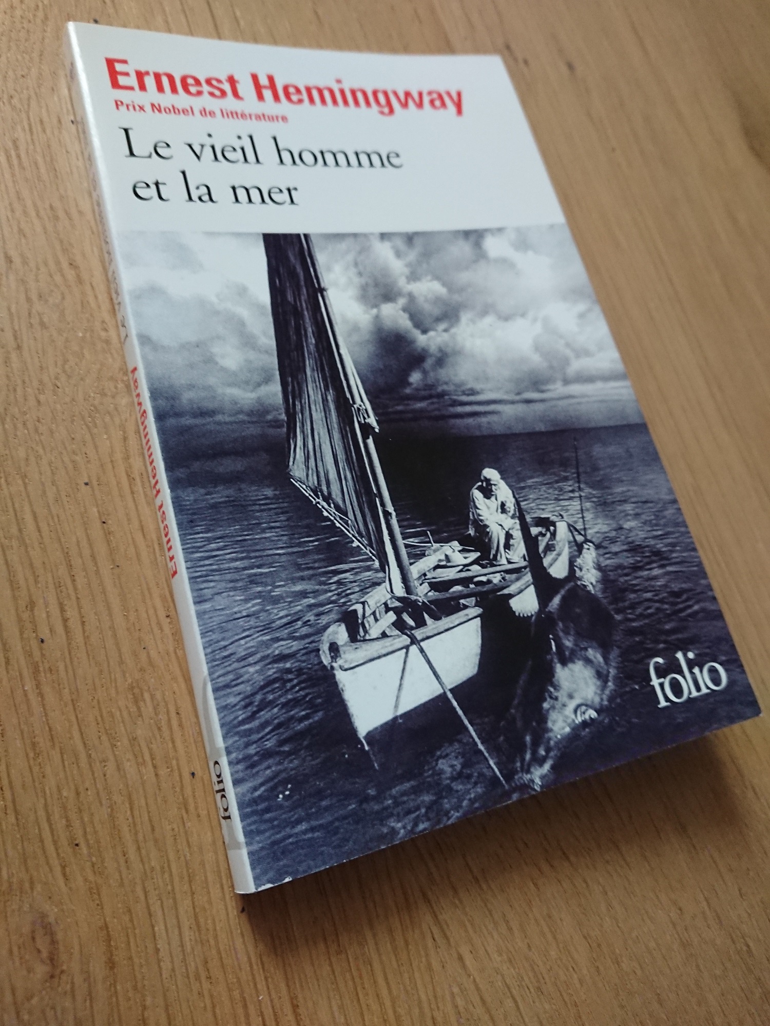 Couverture du livre "le vieil homme et la mer"