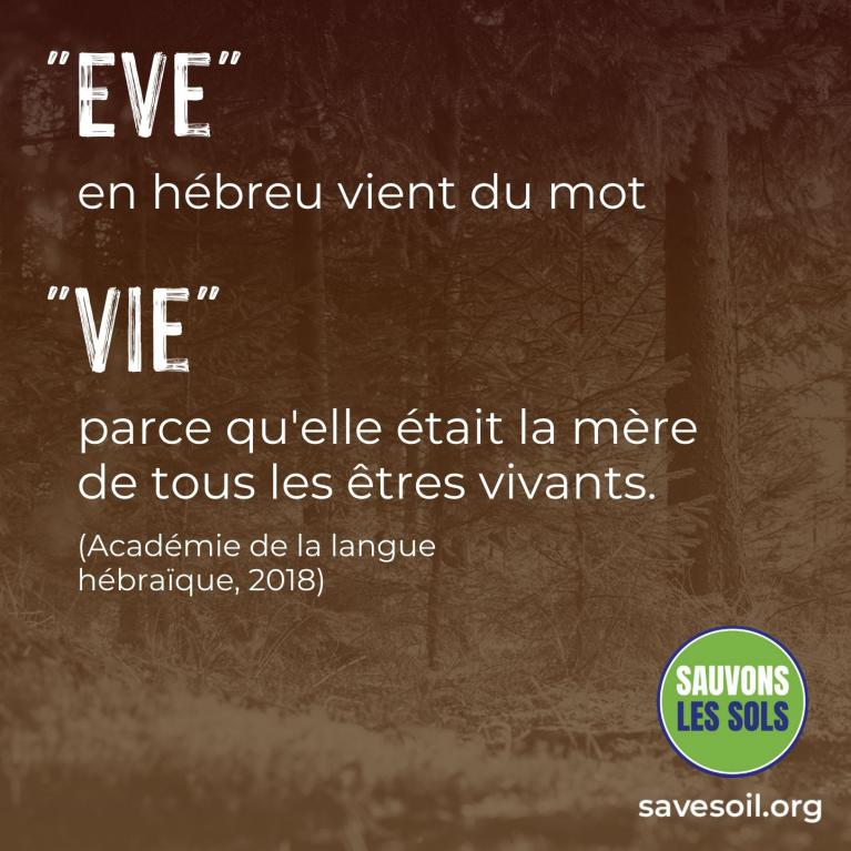 Origine du nom Eve